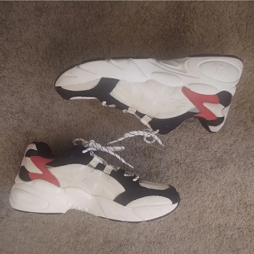 Asics Kyoto Gel BND Men's Size 9.5 White/Red/Black PRE-OWNED